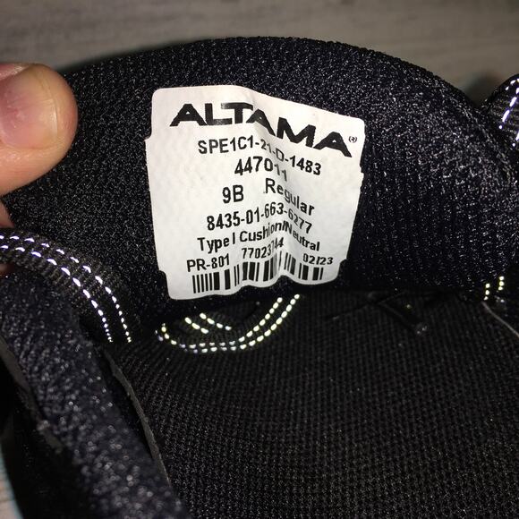 Altama Running Shoe Sneakers Womens 9 B Black NWOT Tactical Lightweight - Picture 6 of 9